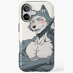 Beastars Wolf Character Anime Manga Art iPhone Case