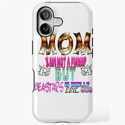 Mom I'm not a but Beastars is really epic iPhone Case