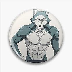 Beastars Legoshi Wolf Cool Manga and Anime Design Pin
