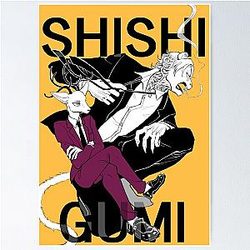 Louis and Ibuki from Beastars Poster