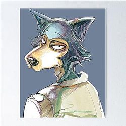 Beastars Legoshi Poster