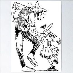 Beastars Legoshi and Haru Poster