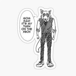 Beastars Legosi Sticker