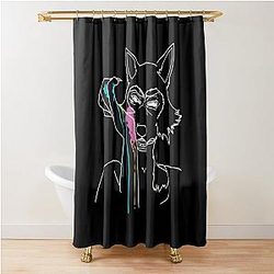 Jack Beastars Anime Manga Design Shower Curtain