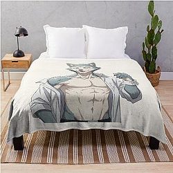 Legoshi Beastars - Manga & Netflix Anime Art Throw Blanket
