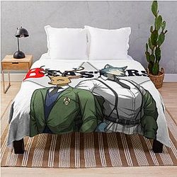 Louis Haru Beastars Throw Blanket