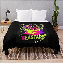 Beastars Cartoon Throw Blanket