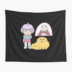 Bee And Cat Tapestry