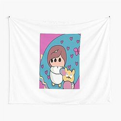 Bee and Puppycat Tapestry