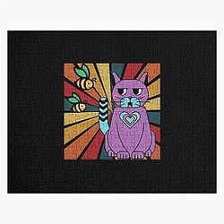 Bee And Puppycat Sticky Jigsaw Puzzle