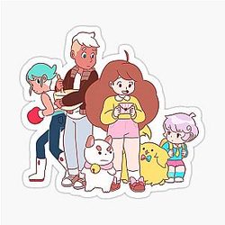 Bee and Puppycat Sticker