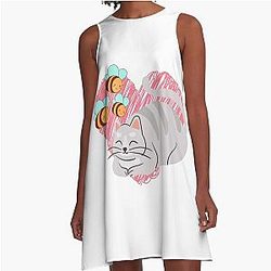 Bee And Puppycat A-Line Dress