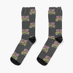 bee and puppycat Varsity Letterman Socks
