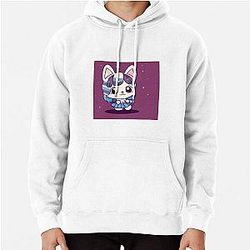 Cute Chibi Bee And Puppy Cat Pullover Hoodie