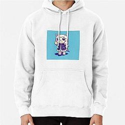 Cute Chibi Bee and Puppycat artwork Pullover Hoodie