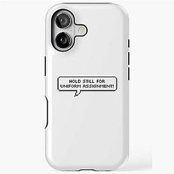 Bee And Puppycat Temp-bot "Uniform Assignment" iPhone Tough Case
