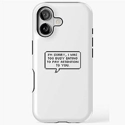 BEE AND PUPPYCAT Too Busy iPhone Tough Case