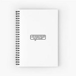 Bee and Puppycat No Way Spiral Notebook