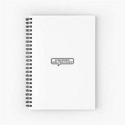 Bee and Puppcat Pockets Spiral Notebook