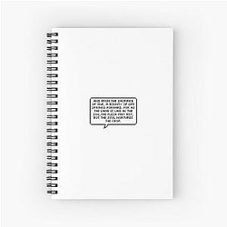 Bee and PuppyCat Farmer Sacrifice Spiral Notebook