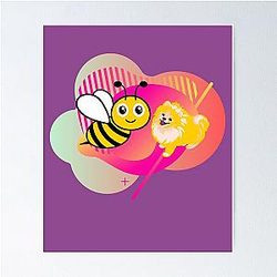 Bee & Puppycat Sticky Poster