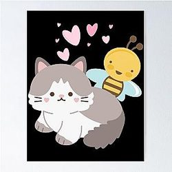 Bee and Puppycat Sticky Poster