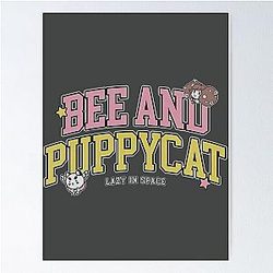 Bee and Puppycat Varsity Letterman Poster