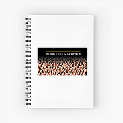 Being John Malkovich Collection for fans Being John Malkovich Notebook