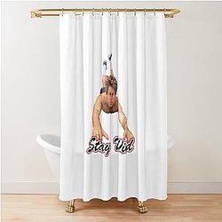 Ben Azelart Stay Wild Shower Curtain