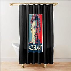 Ben Azelart Shower Curtain