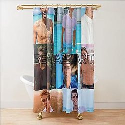 Ben Azelart 4 pack Shower Curtain