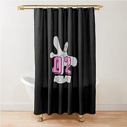 Ben Azelart Shower Curtain