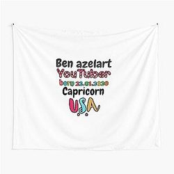 Ben Azelart YouTuber Tapestry
