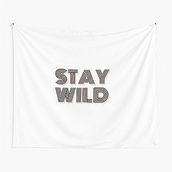 Ben Azelart Stay Wild Tapestry