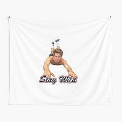 Ben Azelart Stay Wild Art Tapestry