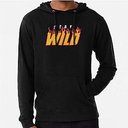 Stay Wild Fire Ben Azelart Lightweight Hoodie