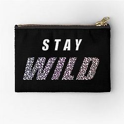 Stay Wild Ben Azelart Pouch