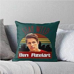 Stay Wild Ben Azelart Throw Pillow