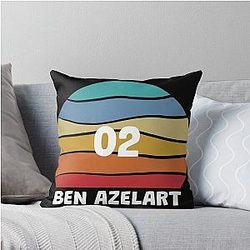 Ben Azelart Throw Pillow