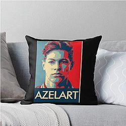 Ben Azelart vintage throw pillow