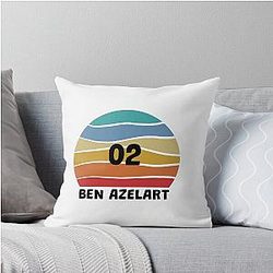 Ben Azelart Throw Pillow