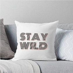 Ben Azelart Stay Wild Pillow