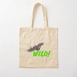 STAY WIILD BEN AZELART  Cotton Tote Bag