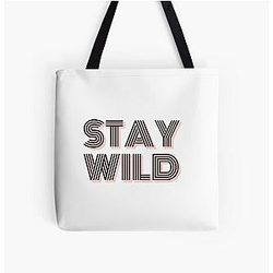 Ben Azelart Stay Wild Tote Bag