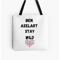 Ben Azelart Stay Wild Tote Bag