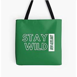 Stay wild ben azelart All Over Print Tote Bag