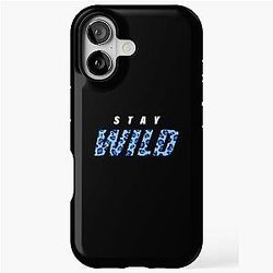 Stay Wild Ben Azelart YouTuber iPhone Tough Case