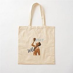 Ben Azelart Stay Wild Alzer Cotton Tote Bag