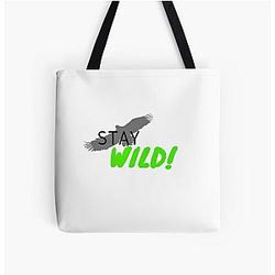 STAY WILD BEN AZELART All Over Print Tote Bag