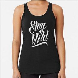 Stay Wild Racerback Tank Top